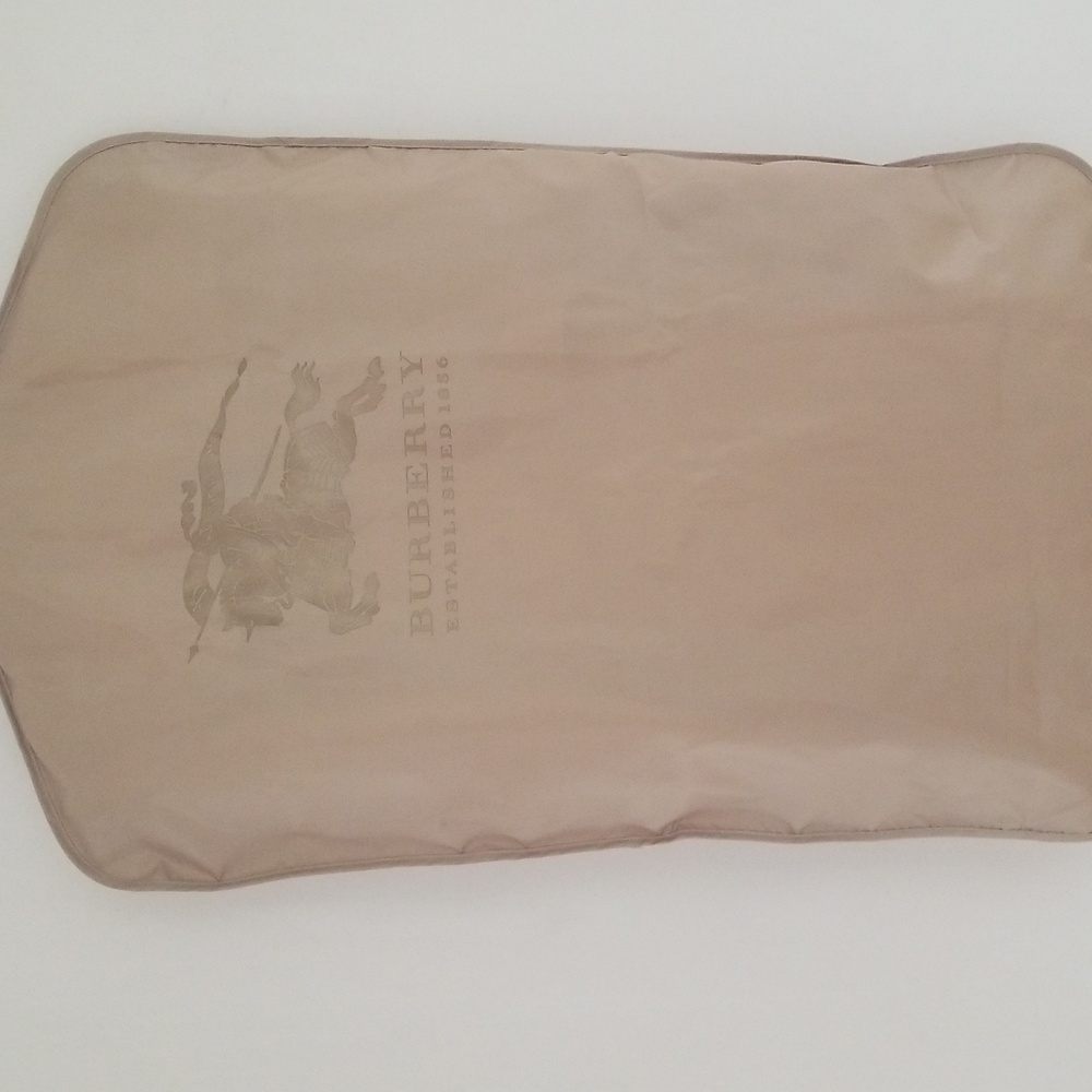 Burberry Cream White Wool Blend Single Breasted "Indiana" Peacoat - Picture 16 of 16